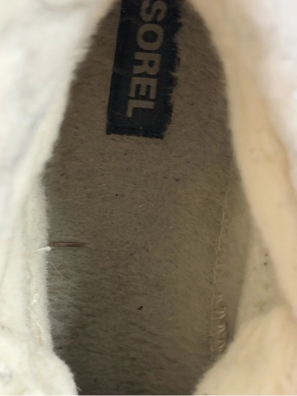 Sorel Women's Whistler Grey Lined Winter Snow Boots Waterproof Size 12